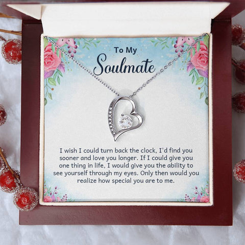 Forever Love Necklace with On Demand Message Card