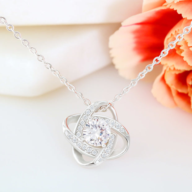 Beautiful  Love Knot Necklace