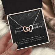 Interlocking Hearts Necklace