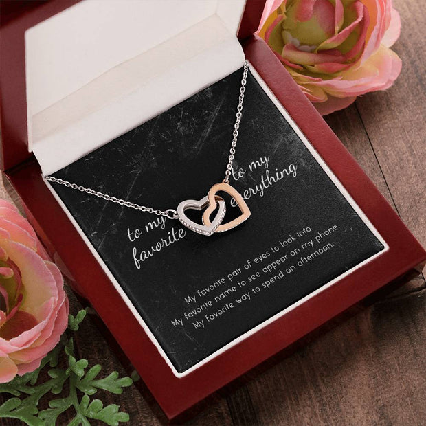 Interlocking Hearts Necklace