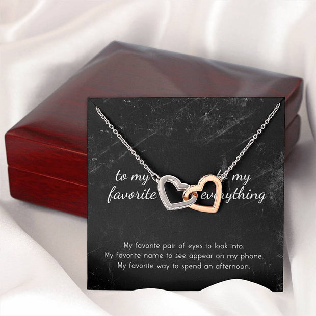 Interlocking Hearts Necklace