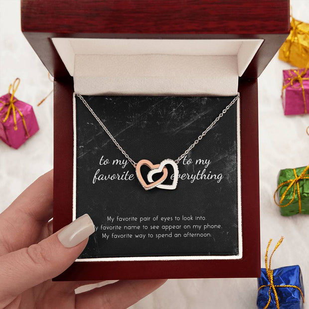 Interlocking Hearts Necklace