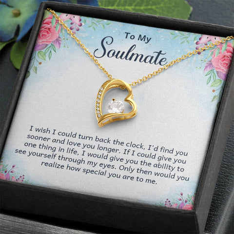 Forever Love Necklace with On Demand Message Card