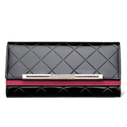 Luxury Women's Cowhide Leather Party Clutch Wallet